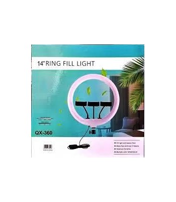 ARO SELFIE 14" 36cm LUZ BLANCA